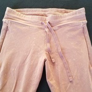 VS PINK Rose Gold Pink Jeggings Size Medium